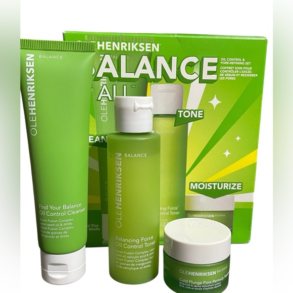 Ole Henriksen Balance Skincare Set - Cleanser, Toner, and Moisturizer - Picture 1 of 1